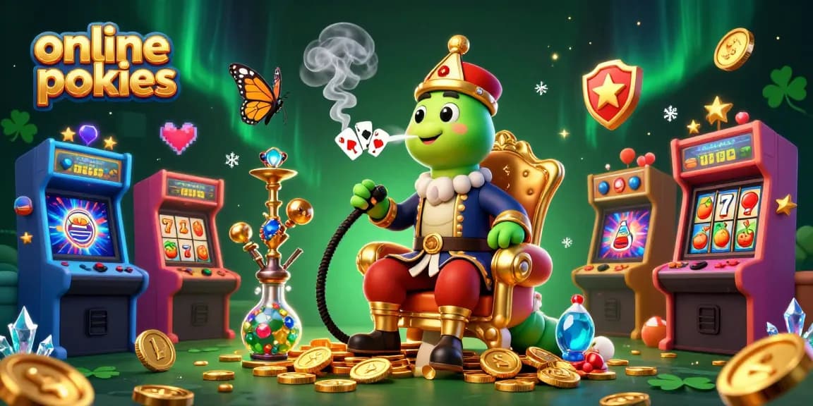 Experience thrilling online pokies with vibrant characters and game elements.