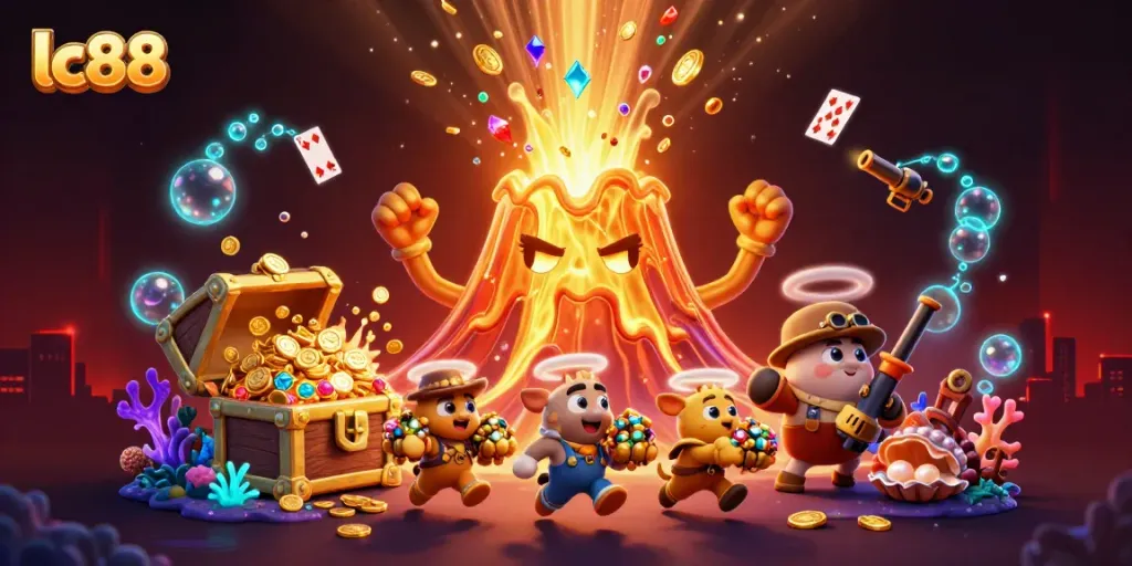 Engage in exciting gameplay with lc88 and discover treasures amidst a dynamic casino adventure.